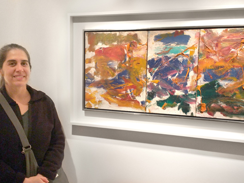 With Joan Mitchell